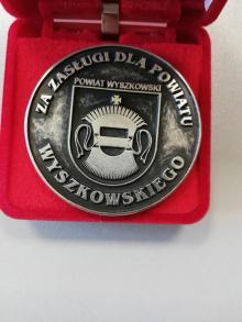 medal za "Zasługi Dla Powiatu Wyszkowskiego"