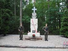 Uroczystości upamiętniające 77. rocznicę bitwy oddziałów Armii Krajowej pod Pecynką w ramach operacji „Burza” w Puszczy Białej