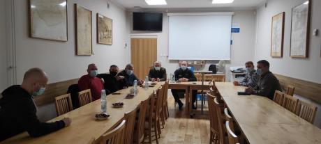 Spotkanie w sprawie "Pracy dla więźniów" w Nadleśnictwie Wyszków