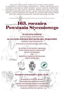 163. rocznica Powstania Styczniowego